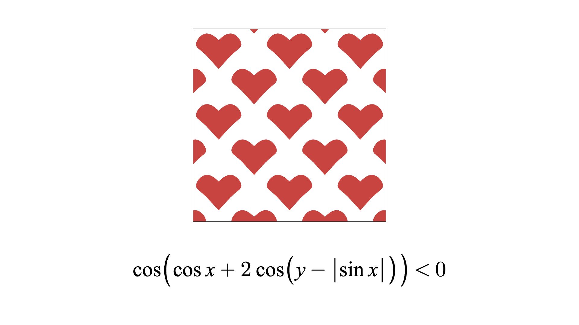 tiled hearts